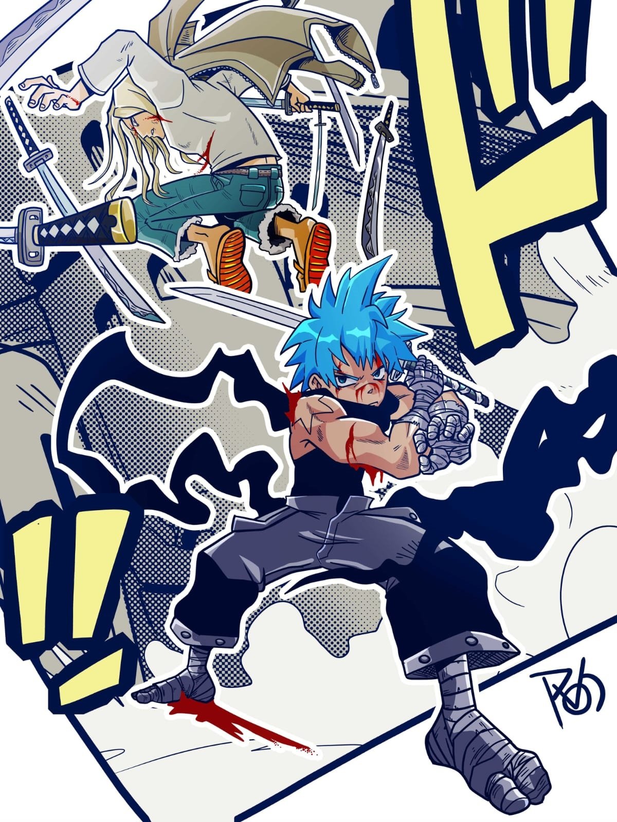 Arte dos alunos - Black Star